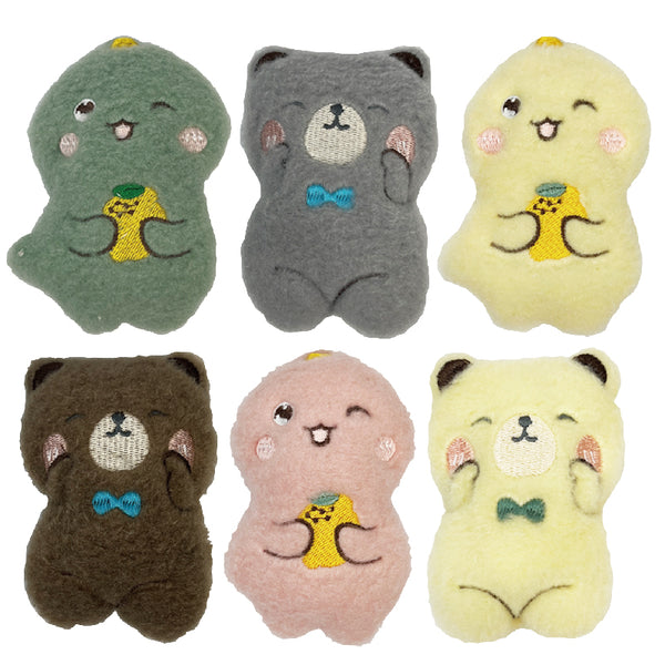 Pet Dinosaur Toy Dog Molar Sound Stuffed Doll Molar Tooth Cleaning Bone Teddy Bichon Small Toy