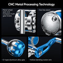 Drag Sea Fishing Cast All-metal Ball Handle Micrometer Drum Iron Plate Wheel