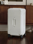 CeCe New Deep Warehouse Lightweight and Durable Leather Suitcase Zipper