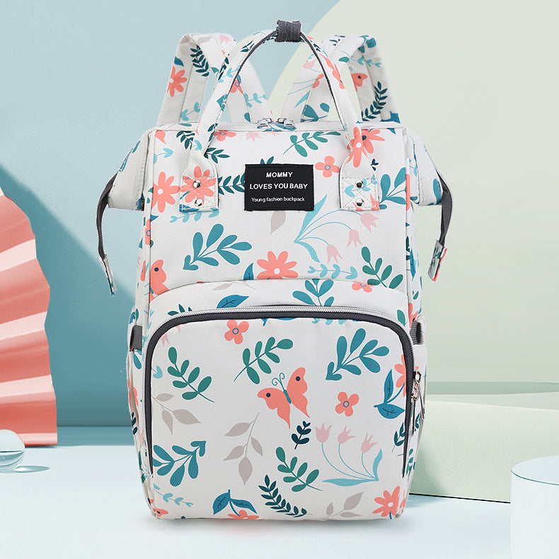 Mummy Bag Baby Mom with Baby Backpack for Going out Baby Diaper Bag Large Capacity Backpack Casual Easiest for Match Hanging Stroller Schoolbag