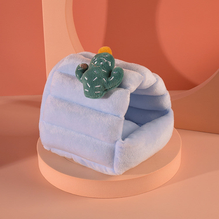 Winter Thickened Anti-Bite House Flower Branch Mouse Djungarian Hamster