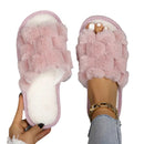 Fluffy Slippers Household Thick Bottom And Warm Keeping Non-slip
