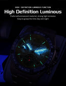 OLEVS 9805 High end Men Watches  Waterproof Moon Phase Diamond Dial Fashion Luxury Mechanical Watch Skeleton Original Wristwatch