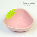 Little Hamster Food Basin Ceramic Rice Bowl Flower and Mouse Djungarian Hamster Special Daily Necessities Cage Toy Set Food Bowl