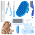 8-piece rabbit beauty set_ Rabbit brush_ Small Animal Pet Beauty Set_ Including pet beauty peeling nail rake brush