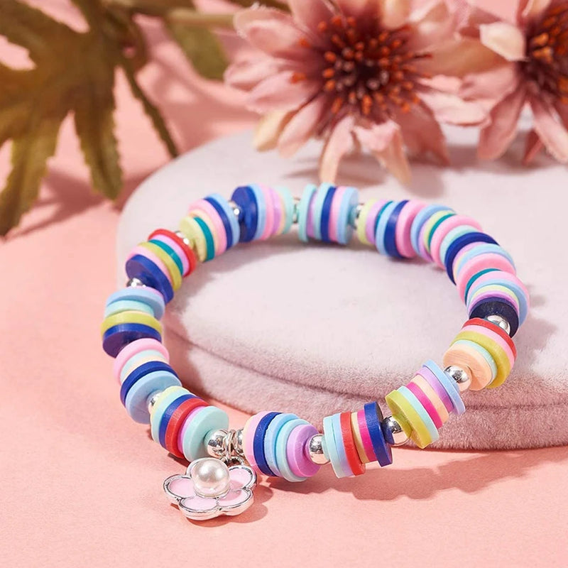 Flat Round Eco-Friendly Handmade Polymer Clay Beads Disc Heishi Beads for Hawaiian Earring Bracelet Jewelry Making Black