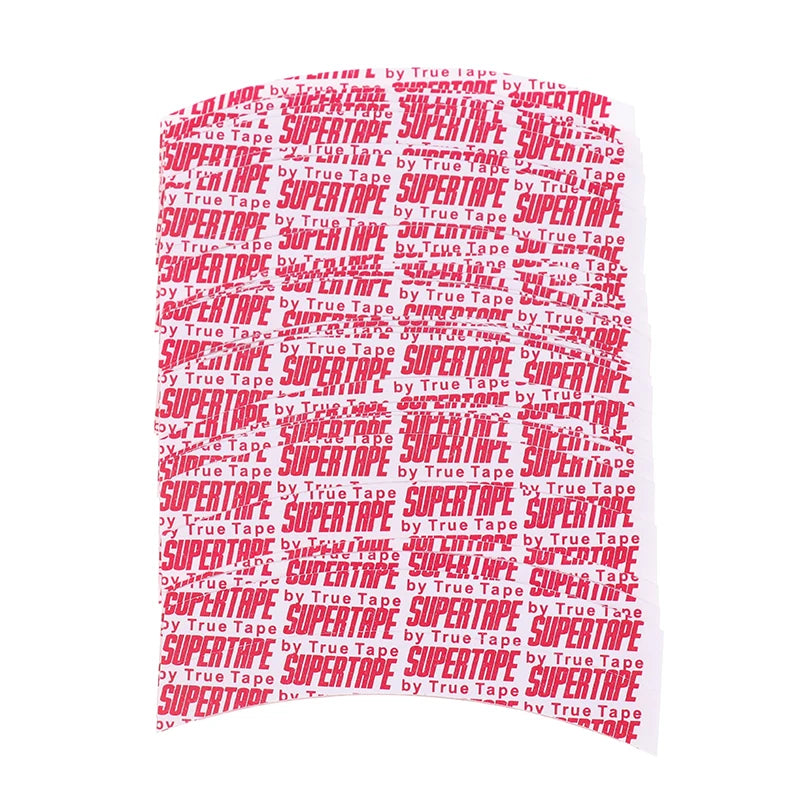 36pcs/lot Supertape Waterproof Hair Tape Double Side Adhesive Super Tape For Lace Wig Toupee Replacement Hairdresser Accessories