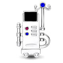 DCARZZ Creative Urology Kidney Dialysis Brooch Pins Andrology Lapel Badge Medical Jewelry for Doctor Nurse Medicine Student