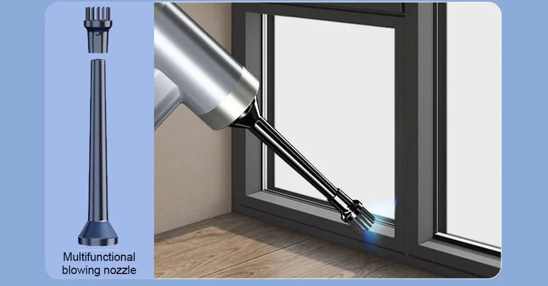 SZUK Electric Air Blower Mini Turbo Jet Fan  High-Speed Turbo Violent Fan Rechargeable Powerful Dust Blower Car vacuum cleaner