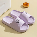 Women's Slippers Summer Indoor Cute Printting Little Bear Girls Bedroom Soft Sole Comfortable Anti-slip Men Fashion Homeshoes