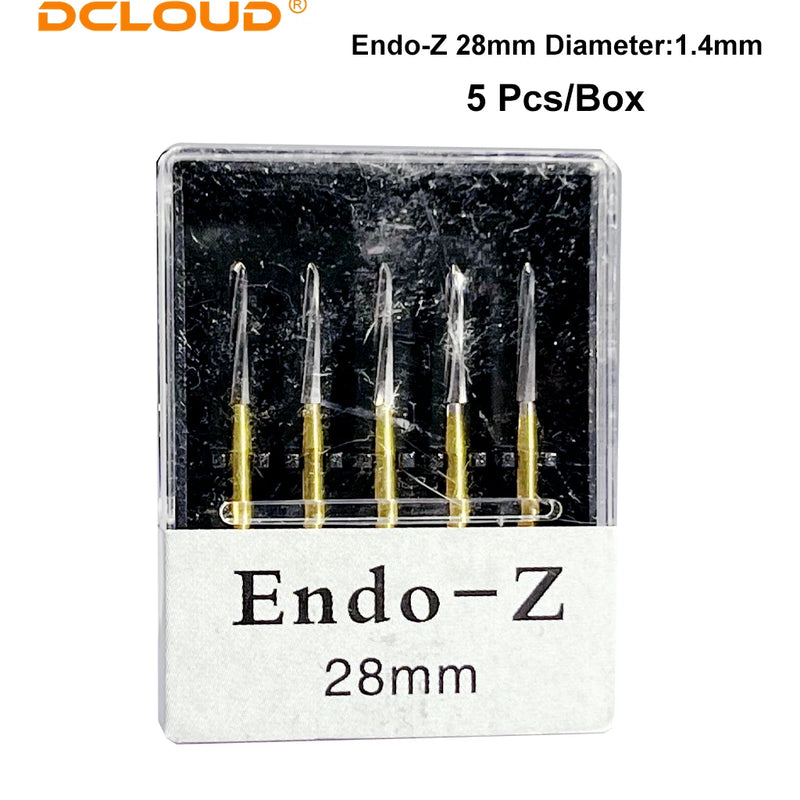 5Pcs Dental Tungsten Carbide Burs Zekrya Endo Z Extraction Bur Drill For High Speed Handpiece Tip Surgical Endo Bone Cutters