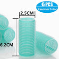 Hair Rollers Self Grip Hook Hair Curlers Heatless Hair Roller Salon Hair Dressing Curlers Jumbo Size Sticky Hair Styling Tools