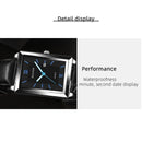 2024 New Men Watch Light Luxury Brand Business Watches for Men Square Business Wristwatches Luxury Clock Relojes De Hombre