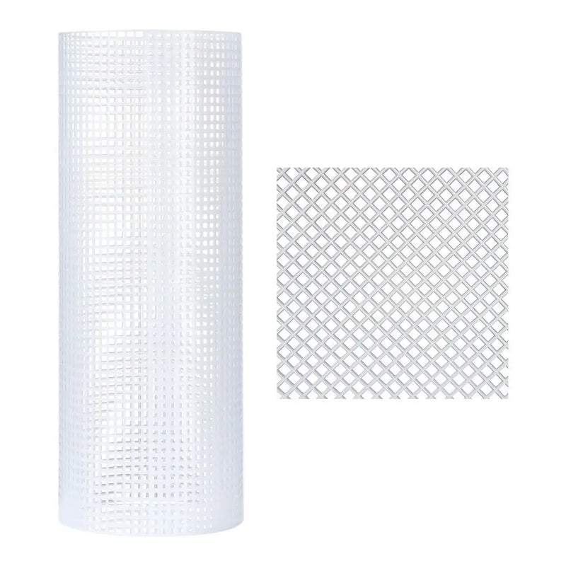 Grid Hook Crafts DIY Handcraft Craft Supplies Hook Bags Plastic Mesh Cloth Bag Rug Thread Hook