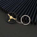 Llavero con forma de cabeza de engranaje para caja de cambios de coche, palanca de transmisión manual, llavero de metal, colgante de metal para reacondicionamiento de coche, llavero creativo 2022