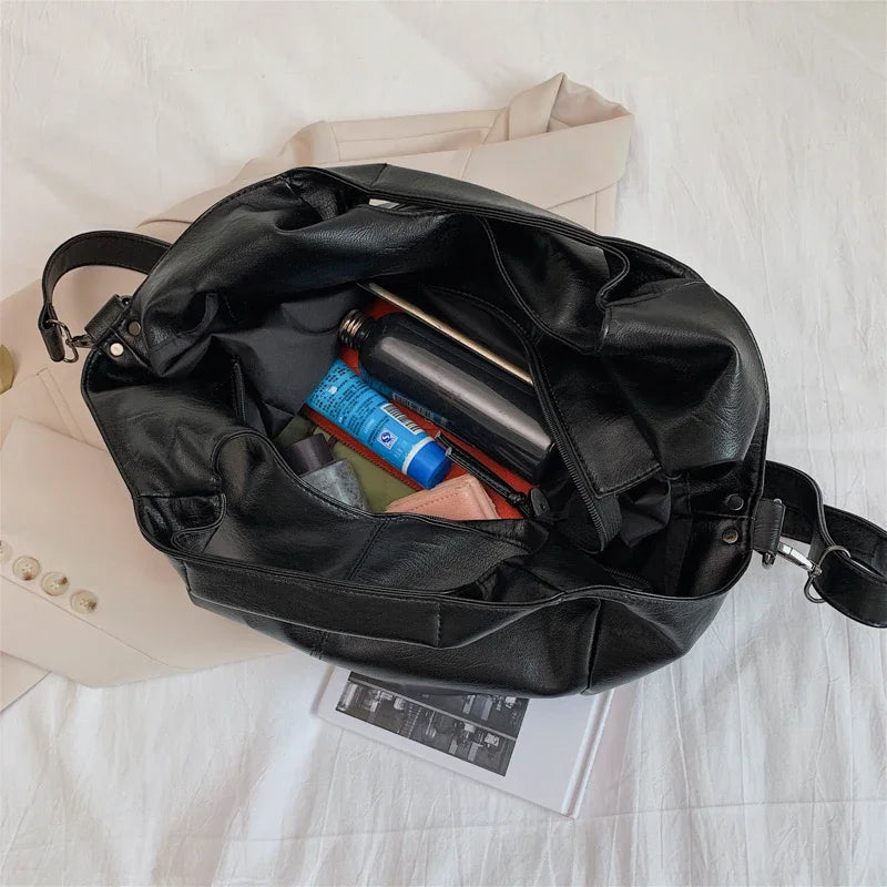 Green Unique Shoulder Bags Women's Big Design Shopper Tote Bags Large Capacity Hobos Bag Lady Soft Leather Messenger Handbag Sac