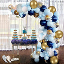 72Pcs Blue Balloon Garland Arch Welcome Baby Shower Valentines Day Birthday Party Wedding Decorations