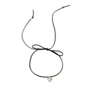 Summer Boho Necklace Long Rope Choker Necklace Velvet Strap Rope Choker Chain for Women Girls Party Jewelry Ornament