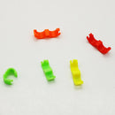 20Pcs Inner diameter 2.7mm 3mm 4mm 4.5mm 5mm Canary Clip Ring Bird Pigeon Small Parrot Leg Rings Birds Foot Rings Bird Clip Ring