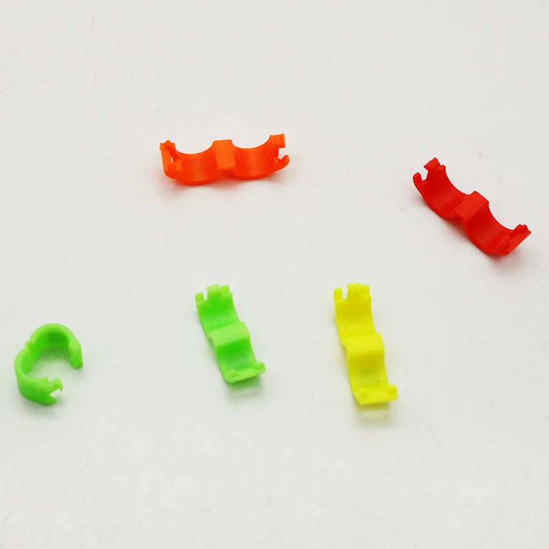 20Pcs Inner diameter 2.7mm 3mm 4mm 4.5mm 5mm Canary Clip Ring Bird Pigeon Small Parrot Leg Rings Birds Foot Rings Bird Clip Ring