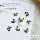 30PCS 3D Acrylic Butterfly Nail Art Charms Parts Glitter Accessories For Manicure Decor Nails Decoratoin Supplies Material Tool