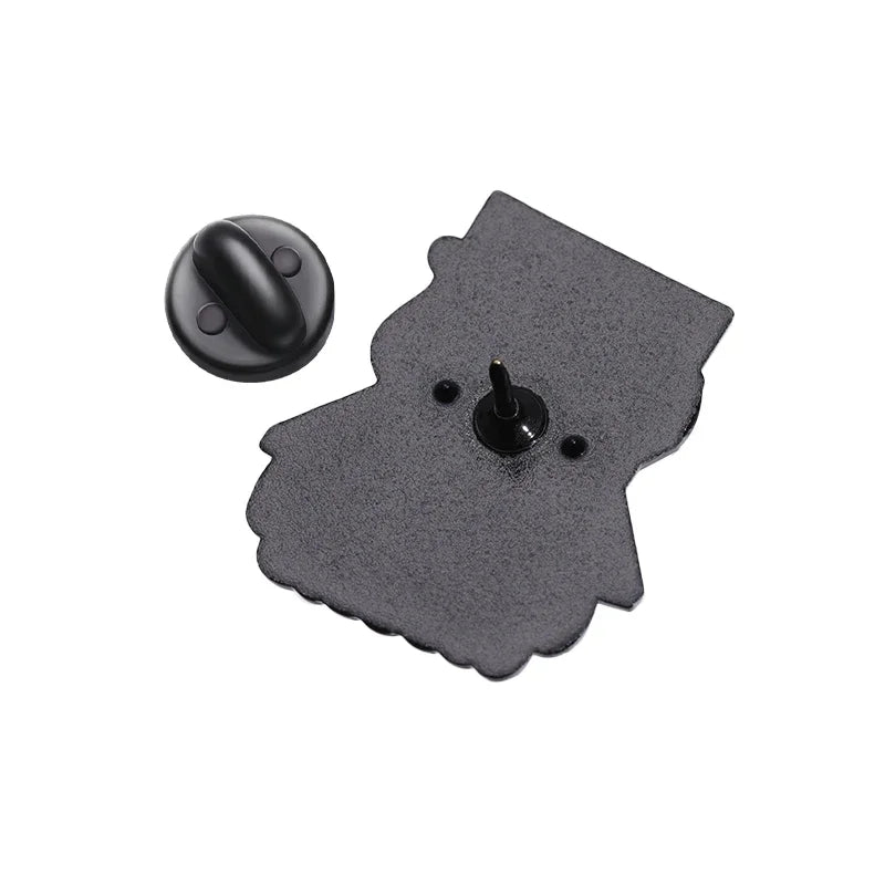 I'M A PURRGRAMMER Enamel Pins A Computer Cat That Loves Work Brooches Lapel Badge Backpack Funny Animal Punk Jewelry Gift