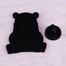 One X Piece Cartoon White Polar Bear Bepo Enamel Lapel Pin Pirate Anime Badge Brooch Hat Backpack Decoration Jewelry Accessories