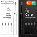 Xiaomi Electric Ultrasonic Toothbrush Six Speed Mode Home Soft Hair USB Charging Waterproof Adult Tooth Automatic Couple Set