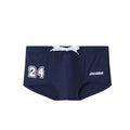 New low-rise boxer swimming trunks seaside printed letters sports casual quick-drying men's swimming trunks