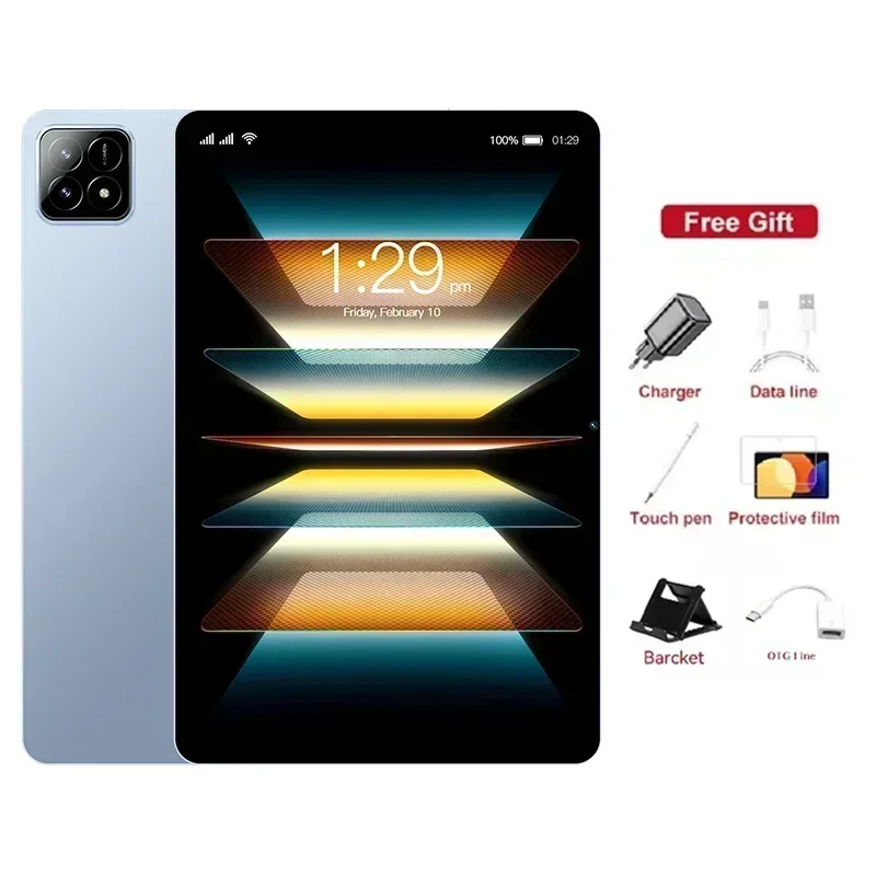 2025 Global Mi 11 inch tablet Android 14 Pad 6S Pro 16GB 1TB Snapdragon 888 4K HD 5G WIFI Bluetooth WPS 20000mAh tablets Tab