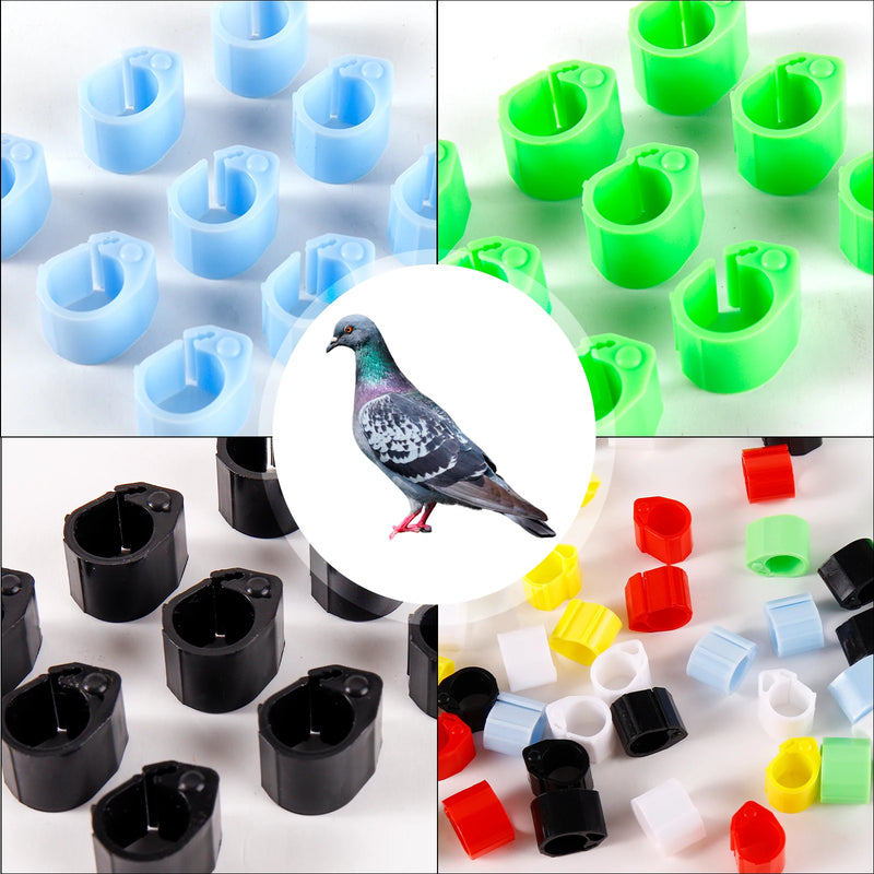 Simulation Pigeon Electronic Foot Ring ID8mm Electronic chips can be installed Racing Pigeon Outdoor Training Bird Accessories