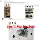 8/10 قطع من مشط قص الشعر الاحترافي العالمي لقص الشعر، مشط دليل قص الشعر، مشط دليل قص الشعر، أدوات قص الشعر، ملحقات الحلاقة