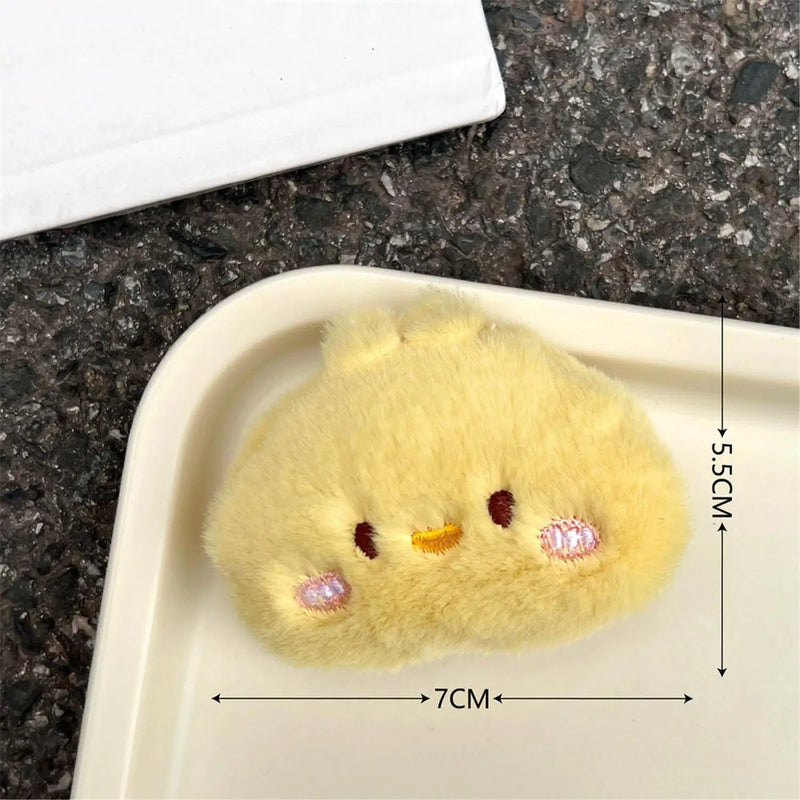 1PCS Cute Animals Frog Bear Panda Brooch Plush Rabbit Kawaii Badges Good Quality Pin For Kids Party Gifts Decoration On Bag Hat