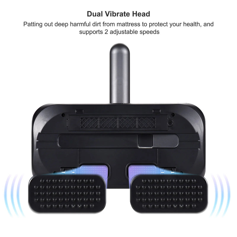 100W Mattress Vacuum Cleaner Handheld Cordless UV Bed Vacuum Cleaner Built-in Battery for Cleaning Mattress Bed Pillows Clothes