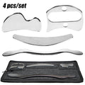 1/2/4/5/7pcs Stainless Steel Gua Sha Scraping Massage Tool IASTM Tools Help Relieve Sore Muscles,Soft Tissue Mobilization Tool