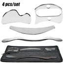 1/2/4/5/7pcs Stainless Steel Gua Sha Scraping Massage Tool IASTM Tools Help Relieve Sore Muscles,Soft Tissue Mobilization Tool
