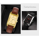 2024 New Men Watch Light Luxury Brand Business Watches for Men Square Business Wristwatches Luxury Clock Relojes De Hombre
