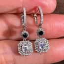 2024 New Bride Engagement Wedding Jewelry Elegant Shiny Mosan Diamond Beautiful Gift Milan Girl Fashion Pendant Earrings