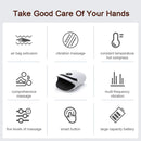 Smart Air Pressure Hand Massager, Hot Compress, Palm Acupoint, Compression Vibration, Heated Massage, Wrist, Finger Spa