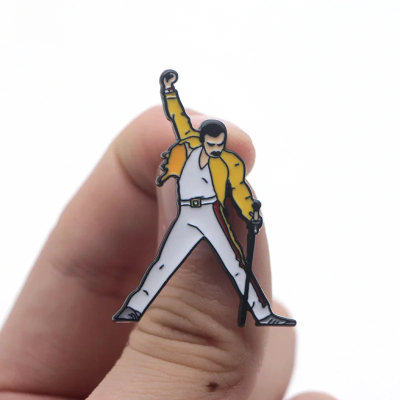 Pins and Brooches for Women Men Lapel Pin Backpack Bags Hat Badge Gifts Metal Figure P3392 Dongmanli Enamel
