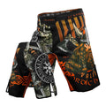 MMA Muscle Warrior Sports Fighting Training Shorts Jujutsu Quick Dry Durable Fitness Competition Muay Thai Outdoor Bicycle