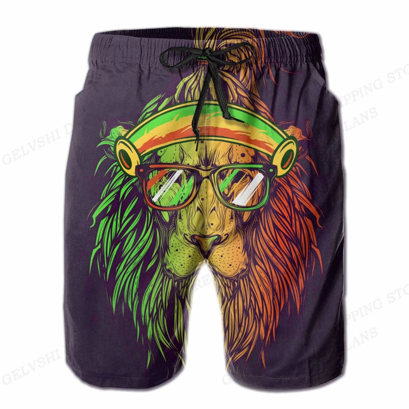 Duck Beach Shorts Kids Summer Swimwear Shorts Breathable Surfing Board Shorts Quick Dry Casual Sportwear Swim Trunks Boy