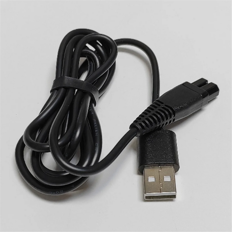 Cable de carga USB para cortadora de pelo eléctrica JRL 2020C/2020T/ACME M5/M6/M10/M11/Popbarbers P800/P700.