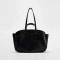 Fashion Luxury Designe Pu Leather Shoulder Bags Women Large Capacity Lady Handbags Purses Tote Commuter Bag Trend Two Bags Set