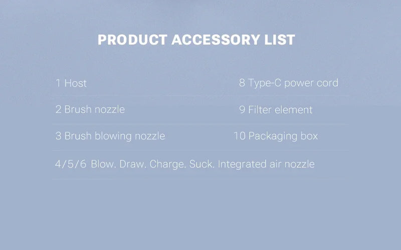 SZUK Electric Air Blower Mini Turbo Jet Fan  High-Speed Turbo Violent Fan Rechargeable Powerful Dust Blower Car vacuum cleaner