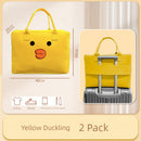 Cartoon Bag Travel Bag Storage Hand Bag Large Capacity Kids Luggage Bag Trolley Case Luggage Bag Felt Bag Lightweight