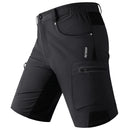 TACVASEN Quick Dry Cargo Shorts Mens Lightweight Work Cargo Shorts Multi Pockets Waterproof Outdoor Hiking Fishing Shorts Male