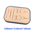 Surgical Suture Lifelike Training Skin Operate Suture Practice Model Training Pad Needle Scissors Tool Kit Teaching