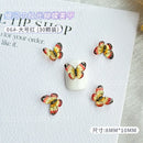 30PCS 3D Acrylic Butterfly Nail Art Charms Parts Glitter Accessories For Manicure Decor Nails Decoratoin Supplies Material Tool