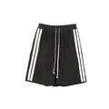 HKSH Summer New Men's  Tide Dark Shorts Spliced Striped Design RO Ribbon Capris Casual Fashion Streetwear Cotton Pants HK1982